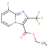 CAS:2379918-41-7 | PC31080 | Ethyl 8-fluoro-2-(trifluoromethyl)imidazo(1,2-a)pyridine-3-carboxylate