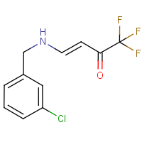 CAS: 215519-29-2 | PC31108 | 3-Chloro-N-(3-oxo-4,4,4-trifluoro)but-1-enylbenzylamine