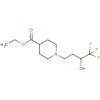 CAS:215657-77-5 | PC31114 | Ethyl 1-(4,4,4-trifluoro-3-hydroxybutyl)piperidine-4-carboxylate