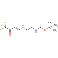CAS:215654-52-7 | PC31124 | tert-butyl N-{2-[(4,4,4-trifluoro-3-oxobut-1-enyl)amino]ethyl}carbamate