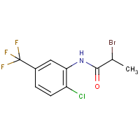 CAS:2728-58-7 | PC31130 | 2-bromo-N-[2-chloro-5-(trifluoromethyl)phenyl]propanamide