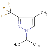 CAS: 646455-60-9 | PC31132 | 1-isopropyl-4-methyl-3-(trifluoromethyl)-1H-pyrazole