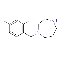 CAS:646455-62-1 | PC31133 | 1-(4-Bromo-2-fluorobenzyl)homopiperazine