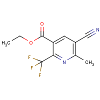 CAS: 445-71-6 | PC31134 | Ethyl 5-cyano-6-methyl-2-(trifluoromethyl)nicotinate