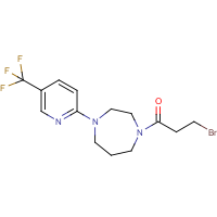 CAS:646455-90-5 | PC31143 | 3-Bromo-1-{4-[5-(trifluoromethyl)pyridin-2-yl]homopiperazin-1-yl}propan-1-one
