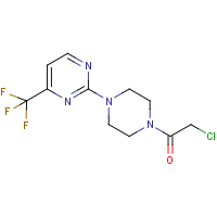 CAS:278791-54-1 | PC31144 | 2-chloro-1-{4-[4-(trifluoromethyl)pyrimidin-2-yl]piperazino}ethan-1-one