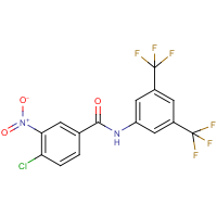 CAS:646456-08-8 | PC31149 | N-[3,5-bis(trifluoromethyl)phenyl]-4-chloro-3-nitrobenzamide