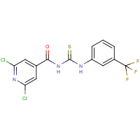 CAS: 646456-18-0 | PC31151 | N-(2,6-dichloroisonicotinoyl)-N'-[3-(trifluoromethyl)phenyl]thiourea
