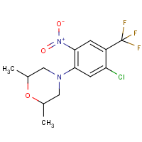 CAS:646456-36-2 | PC31176 | 4-[5-Chloro-2-nitro-4-(trifluoromethyl)phenyl]-2,6-dimethylmorpholine