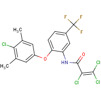 CAS:218156-34-4 | PC31188 | N1-[2-(4-chloro-3,5-dimethylphenoxy)-5-(trifluoromethyl)phenyl]-2,3,3-trichloroacrylamide