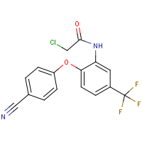 CAS:218157-69-8 | PC31191 | N1-[2-(4-cyanophenoxy)-5-(trifluoromethyl)phenyl]-2-chloroacetamide