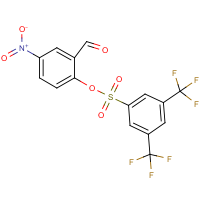 CAS:218287-70-8 | PC31193 | 2-formyl-4-nitrophenyl 3,5-di(trifluoromethyl)benzene-1-sulphonate
