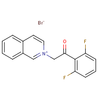 CAS:218456-67-8 | PC31198 | 1-(2,6-difluorophenyl)-2-isoquinolinium-2-ylethan-1-one bromide