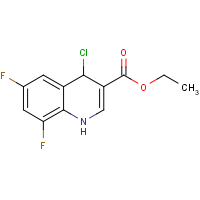 CAS: 218457-54-6 | PC31201 | ethyl 4-chloro-6,8-difluoro-1,4-dihydroquinoline-3-carboxylate