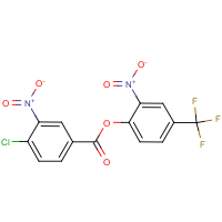 CAS: 219539-67-0 | PC31224 | 2-nitro-4-(trifluoromethyl)phenyl 4-chloro-3-nitrobenzoate
