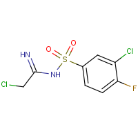 CAS:219619-70-2 | PC31231 | N1-(2-chloroethanimidoyl)-3-chloro-4-fluorobenzene-1-sulphonamide