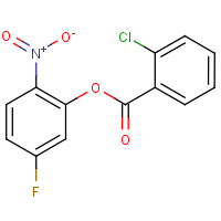 CAS: 219689-81-3 | PC31235 | 5-fluoro-2-nitrophenyl 2-chlorobenzoate