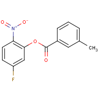CAS: 219688-25-2 | PC31238 | 5-fluoro-2-nitrophenyl 3-methylbenzoate