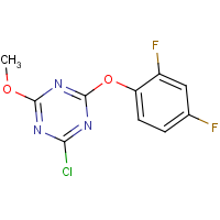 CAS: 219766-05-9 | PC31244 | 2-chloro-4-(2,4-difluorophenoxy)-6-methoxy-1,3,5-triazine