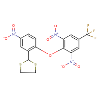 CAS: 219767-12-1 | PC31245 | 2-{2-[2,6-dinitro-4-(trifluoromethyl)phenoxy]-5-nitrophenyl}-1,3-dithiolane