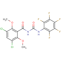 CAS:680579-31-1 | PC31261 | N-(3,5-dichloro-2,6-dimethoxybenzoyl)-N'-(2,3,4,5,6-pentafluorophenyl)urea