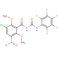 CAS: 680579-32-2 | PC31263 | N-(3-chloro-2,6-dimethoxy-5-nitrobenzoyl)-N'-(2,3,4,5,6-pentafluorophenyl)urea