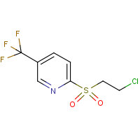 CAS: 243643-97-2 | PC31269 | 2-[(2-Chloroethyl)sulphonyl]-5-(trifluoromethyl)pyridine