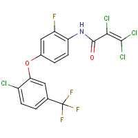 CAS:243963-14-6 | PC31284 | N1-{4-[2-chloro-5-(trifluoromethyl)phenoxy]-2-fluorophenyl}-2,3,3-trichloroacrylamide