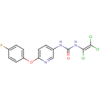 CAS: 243963-25-9 | PC31287 | N-[6-(4-fluorophenoxy)-3-pyridyl]-N'-(1,2,2-trichlorovinyl)urea