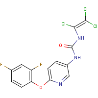 CAS:243963-26-0 | PC31288 | N-[6-(2,4-difluorophenoxy)-3-pyridyl]-N'-(1,2,2-trichlorovinyl)urea