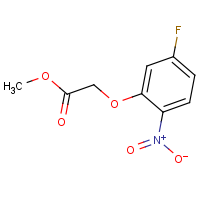 CAS: 116355-65-8 | PC31301 | methyl 2-(5-fluoro-2-nitrophenoxy)acetate