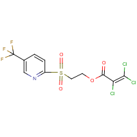 CAS:245072-91-7 | PC31313 | 2-{[5-(trifluoromethyl)-2-pyridyl]sulphonyl}ethyl 2,3,3-trichloroacrylate