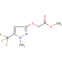 CAS: 754983-43-2 | PC31324 | methyl 2-{[1-methyl-5-(trifluoromethyl)-1H-3-pyrazolyl]oxy}acetate