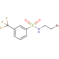 CAS:246236-36-2 | PC31329 | N1-(2-bromoethyl)-3-(trifluoromethyl)benzene-1-sulphonamide