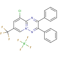 CAS: 249278-24-8 | PC31336 | 9-chloro-2,3-diphenyl-7-(trifluoromethyl)pyrido[1,2-b][1,2,4]triazin-5-ium tetrafluoroborate