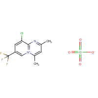 CAS: 249606-93-7 | PC31339 | 9-chloro-2,4-dimethyl-7-(trifluoromethyl)pyrido[1,2-a]pyrimidin-5-ium perchlorate