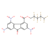 CAS:253605-70-8 | PC31366 | 2,2,3,3,4,4,5,5-octafluoropentyl 2,5,7-trinitro-9-oxo-9H-fluorene-4-carboxylate