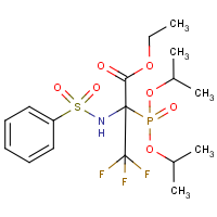 CAS:524715-53-5 | PC31384 | ethyl 2-(diisopropoxyphosphoryl)-3,3,3-trifluoro-2-[(phenylsulphonyl)amino]propanoate