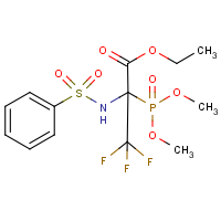CAS:255872-02-7 | PC31385 | ethyl 2-(dimethoxyphosphoryl)-3,3,3-trifluoro-2-[(phenylsulphonyl)amino]propanoate