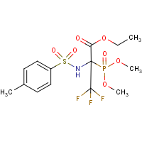 CAS:340033-07-0 | PC31386 | ethyl 2-(dimethoxyphosphoryl)-3,3,3-trifluoro-2-{[(4-methylphenyl)sulphonyl]amino}propanoate