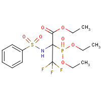 CAS:256332-83-9 | PC31388 | ethyl 2-(diethoxyphosphoryl)-3,3,3-trifluoro-2-[(phenylsulphonyl)amino]propanoate