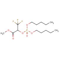 CAS: 108682-54-8 | PC31398 | methyl 2-{[di(pentyloxy)phosphoryl]oxy}-3,3,3-trifluoropropanoate