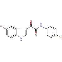 CAS:256458-69-2 | PC31414 | N1-(4-fluorophenyl)-2-(5-bromo-1H-indol-3-yl)-2-oxoacetamide