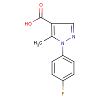 CAS: 217073-76-2 | PC31421 | 1-(4-Fluorophenyl)-5-methyl-1H-pyrazole-4-carboxylic acid