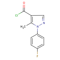 CAS:423768-49-4 | PC31422 | 1-(4-Fluorophenyl)-5-methyl-1H-pyrazole-4-carbonyl chloride