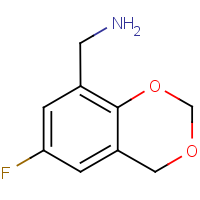 CAS: 306934-88-3 | PC31433 | (6-Fluoro-4H-1,3-benzodioxin-8-yl)methylamine