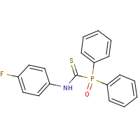 CAS:646506-61-8 | PC31439 | N-(4-fluorophenyl)oxo(diphenyl)phosphoranecarbothioamide