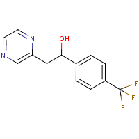 CAS:502625-51-6 | PC3145 | 2-(Pyrazin-2-yl)-1-[4-(trifluoromethyl)phenyl]ethan-1-ol