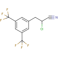 CAS:646497-78-1 | PC31459 | 2-chloro-3-[3,5-di(trifluoromethyl)phenyl]propanenitrile