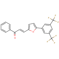 CAS:646497-84-9 | PC31462 | 3-{5-[3,5-di(trifluoromethyl)phenyl]-2-furyl}-1-phenylprop-2-en-1-one